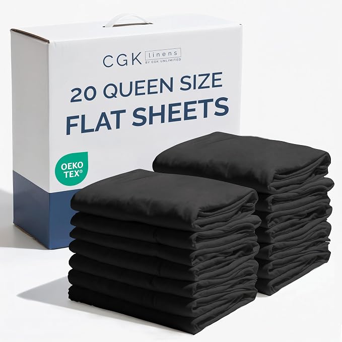 Queen Size Flat Sheets by CGKUnlimited