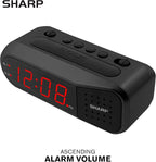 Sharp Easy-Set Digital Alarm Clock - Image 5