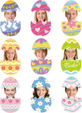 54Pcs Easter Egg Cutouts, Spring Classroom Bulletin Board Decorations, by PAIVSUN