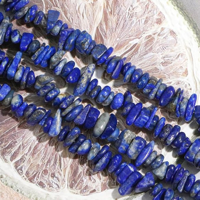 Crystal Chips with Holes for Jewelery Making 5mm-8mm Natural Gemstone Beads - Image 3