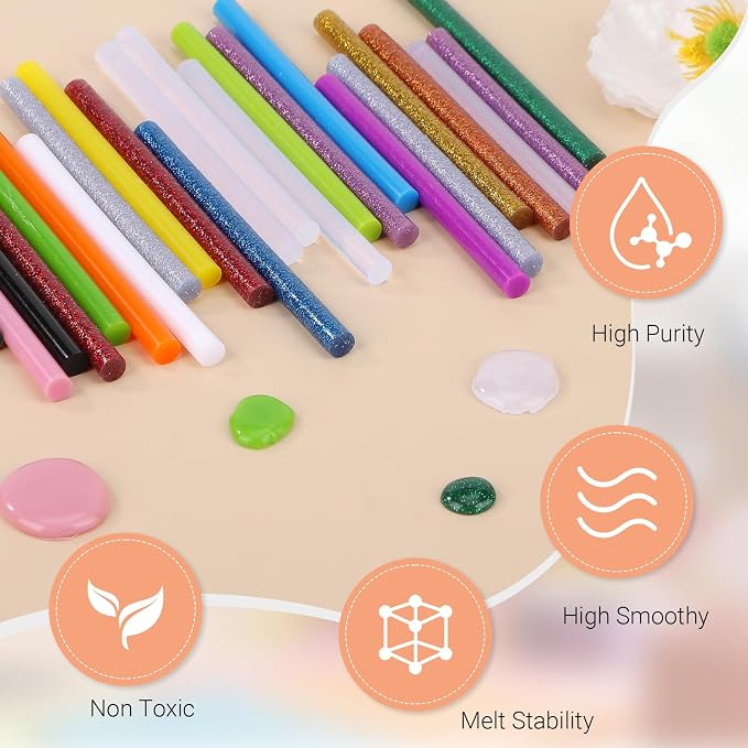 120PCS Hot Glue Sticks for Craft - Image 3