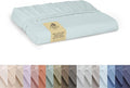Linen Home 100% Cotton Percale Weave Fitted Sheet, Queen Size, 1 Deep Pocket by LINENHOME