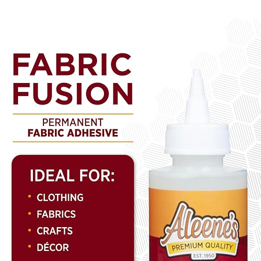Aleene's Fabric Fusion Glue 4 oz 3-Pack, Permanent and Washable Adhesive - Image 4