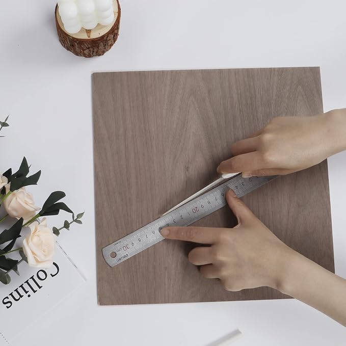 48 Pcs Walnut Unfinished Wood Craft, School DIY Projects, CNC Cutting, and Wood - Image 6