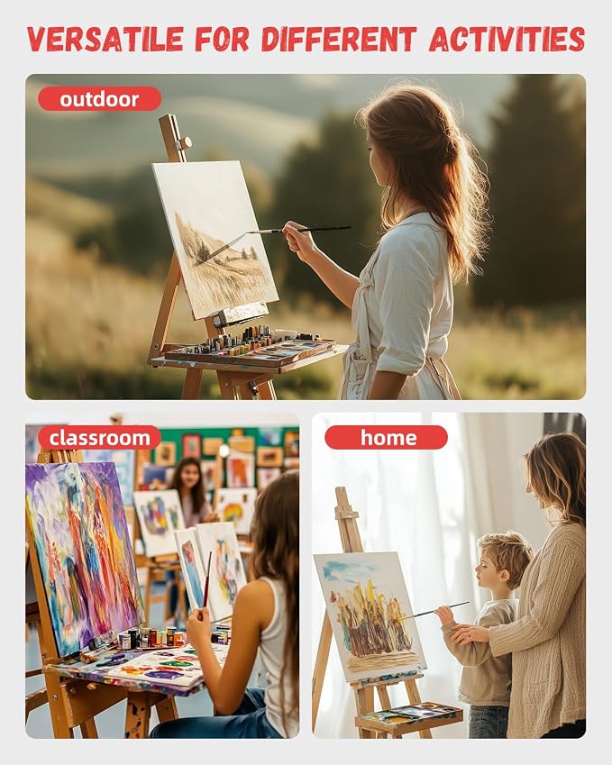 Simetufy 36 Pack 8x10 Inch Canvas Boards - Image 5