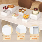 Lifewit Plastic Buffet Risers, Food Stand - Image 3
