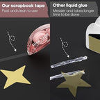 Secopad 8 Pack Scrapbook Tape, Double Sided Tape - Image 3