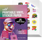 Uinkit 100% Clear Printable Vinyl Sticker Paper by UinkitHandicraftsandConservationSpecialist