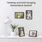upsimples 4x6 Picture Frame Set of 3, Made of High Definition Glass - Image 5