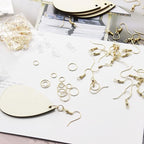 500 Pcs Unfinished Wooden Earrings - Image 5