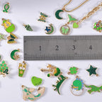 Bulk Gold Enamel Charms for Jewelry Making, Colorful Metal Charms Pendant for - Image 5