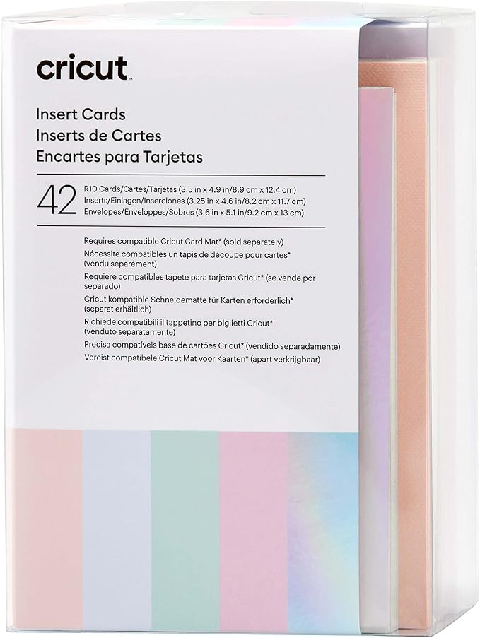 Cricut Insert Cards R10, Create Depth-Filled Birthday Cards, Thank You Cards by Unknown