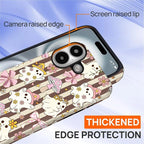 Case for iPhone 16, Scratch Resistant Hybrid Double Layer Hard Shell，Cute - Image 5
