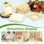FSWCCK 10 Pack 4 x 4 inch Wood Panel Boards, Unfinished Wood Canvas Panels - Image 4