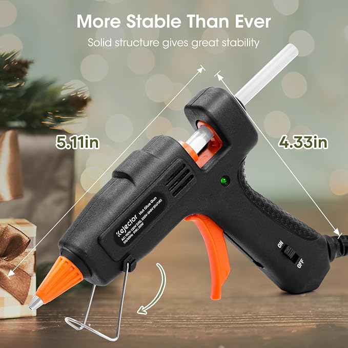 Fireproof Hot Glue Gun, Mini Glue Gun Kit - Image 5