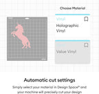 Cricut® Holographic Vinyl – Mythical Sampler - 12 in x 12 in - Image 7