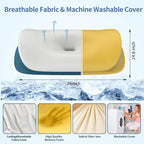 Olumoon Cervical Neck Pillow for Pain Relief - Image 3