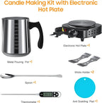 Ohcans Candle Making Kit with Electronic Hot Plate, Candle Making Kit - Image 2