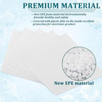 100Pack Packing Foam Pouches 12x16 Inch, Large Cushion Foam Wrap Pouches - Image 3