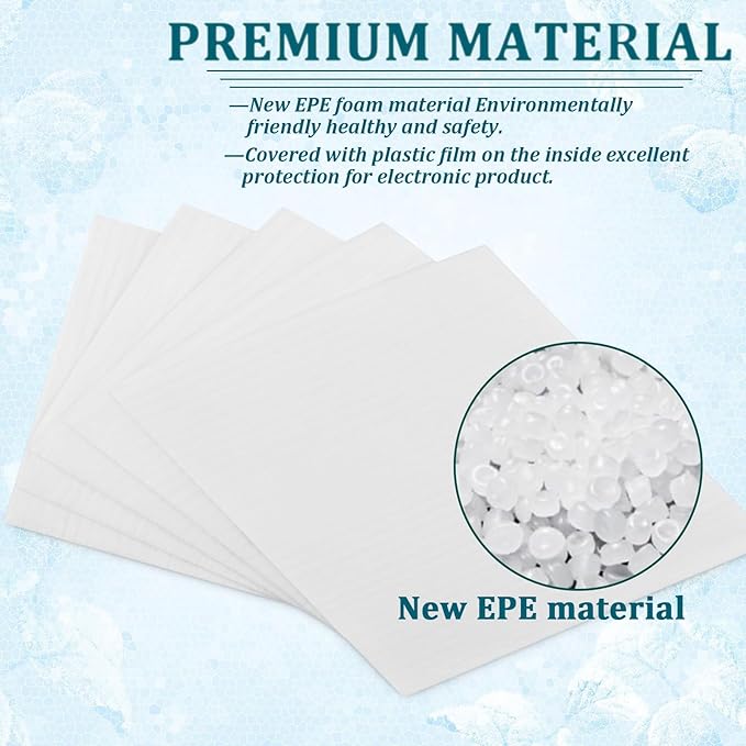 100Pack Packing Foam Pouches 12x16 Inch, Large Cushion Foam Wrap Pouches - Image 3