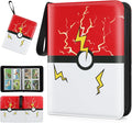 Trading Card Binder, 4 Pockets 400 Cards Holder Collector Album by XSHNUO
