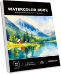 Soucolor Watercolor Paper Pad 9x12 140lb Cold Press 40 Sheets Art Supplies | by Soucolor