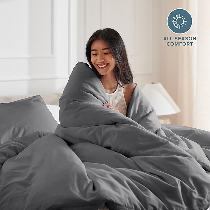 Bare Home Bedding Duvet Cover Extra Long Size - Image 3