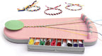 Choose Friendship Bracelet Making Kit – 20 Pre-Cut Threads, Portable Loom - Image 8