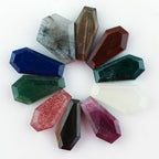 10pcs, Natural Gemstone Cabochon, Wholesale Assorted Flatback Crystals - Image 3