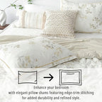 LEMIROE Floral Cotton Comforter King Size - Image 3
