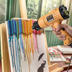 SEEKONE Heat Gun 1800W 122℉-1202℉（50℃- 650℃）Fast Heating Heavy Duty Hot Air Gun - Image 6