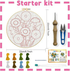 INFUNLY Dandelion Daisy Punch Needle Kit - Image 4