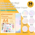 TECKWRAP Holographic Sticker Paper Laminating Sheets - Image 2