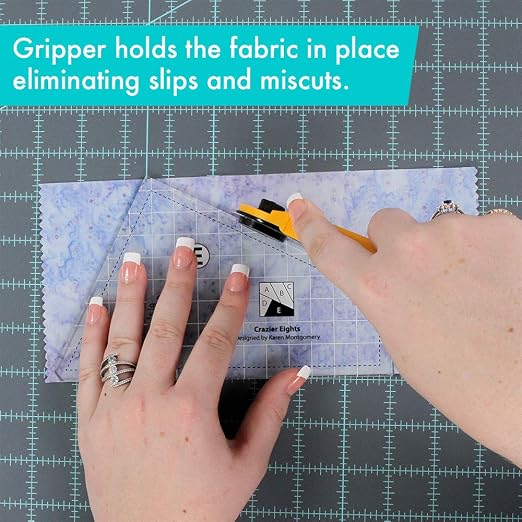 Creative Grids Crazier Eights Template and Quilt Ruler – CGRMT7 – Made in USA - Image 4