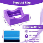 Mity rain Cup Cradle for Tumblers, Sturdy Tumbler Cradle - Image 5