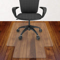 Azadx Office Chair Mat for Hardwood Floor and Tile Floor 30 x 48'', Plastic Mat for Office Chair Easy Glide on Hard Floors, Clear Desk Chair Mat for Wood Floors Heavy Duty