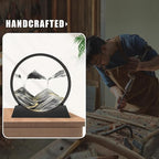 Wai Danie Moving Sand Art Picture 3D Hourglass Deep Sea Sandscape Liquid Motion - Image 4