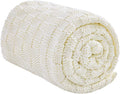 Knitted Weighted Blanket for Adult, No Beads Heavy Blanket 60” x 80'' 15lbs by Unknown