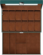 ProCase Watch Box, 12 Slot Mens Watch Case - Image 8