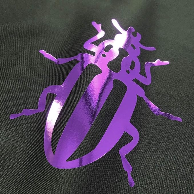 Purple HTV Vinyl Foil Heat Transfer Vinyl - Image 4