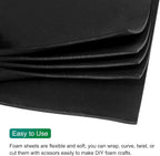 MECCANIXITY EVA Foam Sheets Black 35.4 Inch x 19.7 Inch 2mm Thick Crafts Foam - Image 3