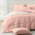 Homelike Moment Twin Comforter Set Pink, Comforters Twin Size Bed Sets by HomelikeMoment