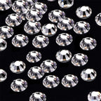 Onwon 1440 Pieces SS3 / 1.4mm Clear Crystal Flat Back Brilliant Round - Image 2