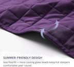 YnM 10lbs Weighted Blanket for Adults, Cotton Heavy Bed Throw Blanket - Image 4