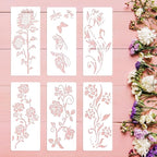 Large Flower Stencils for Painting, and Windows by Felixcraft-DIYDreamscape