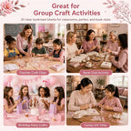 DIY Bookmark Making Kit, 20 Clear Acrylic Bookmark Blanks 5.9 x 2 in - Image 6