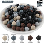 150Pcs Silicone Beads 15mm Mix Color, Bulk Silicone Beads 15mm - Image 2