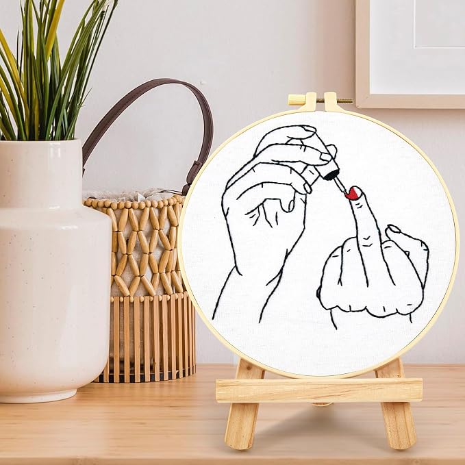 Crafmanoe Hand Embroidery Starter Kit - Image 5