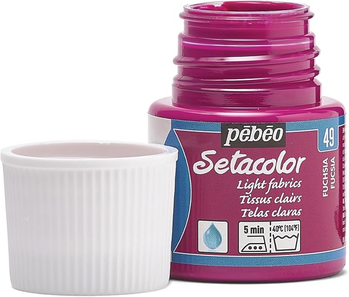 Pebeo Setacolor Light Fabrics Paint 45-Milliliter Bottle - Image 2