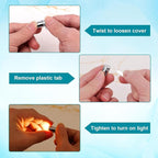 30pcs Miniature LED Lights, Warm White & Cool White Mini Electric Micro Tiny - Image 5